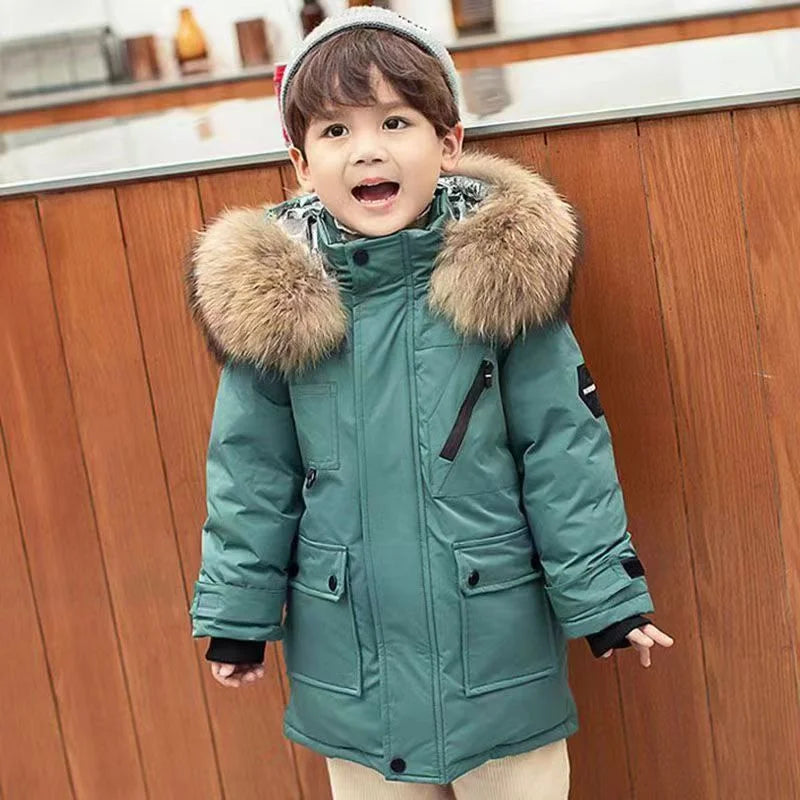 Children's Winter Coat - Waterproof and Warm | Slim Fit Design