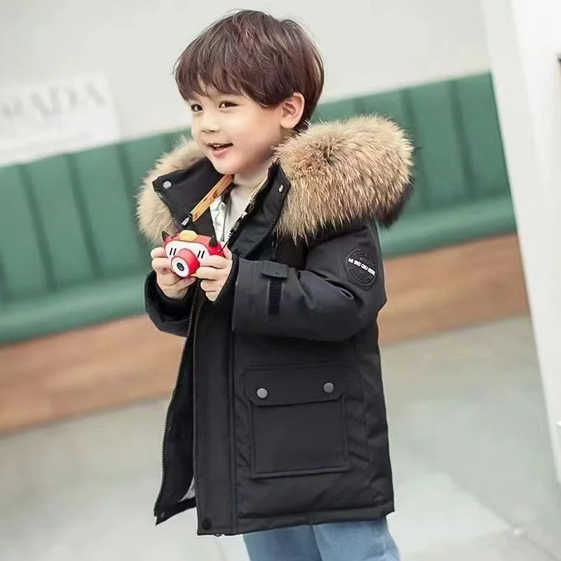 Children's Winter Coat - Waterproof and Warm | Slim Fit Design