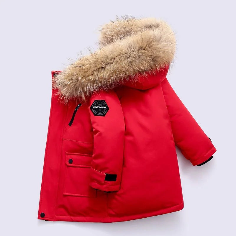 Children's Winter Coat - Waterproof and Warm | Slim Fit Design