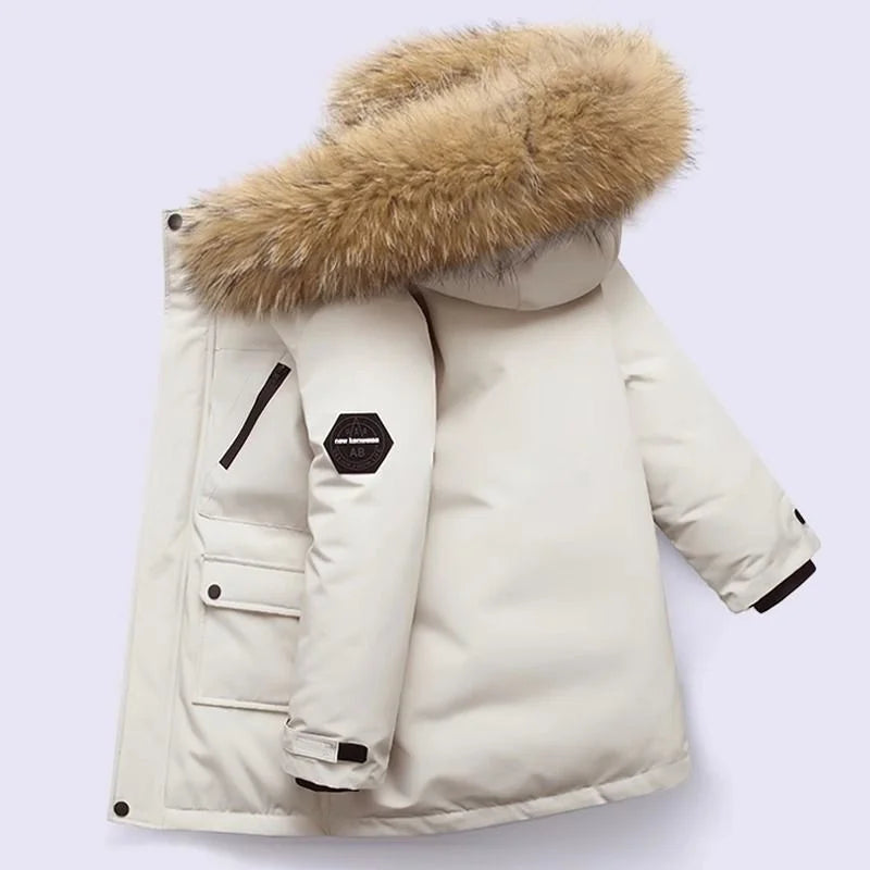 Children's Winter Coat - Waterproof and Warm | Slim Fit Design