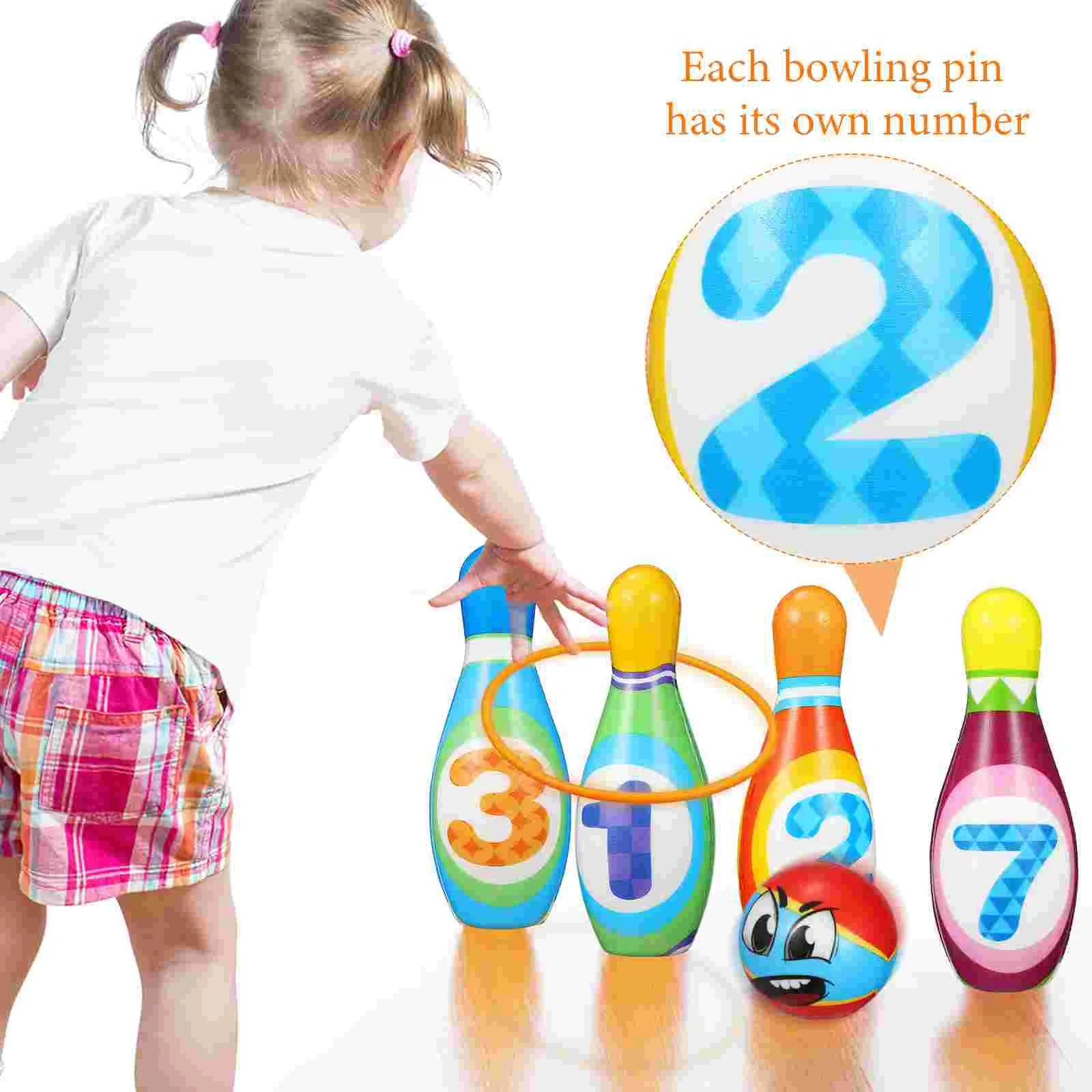 Kids Bowling Set - Educational Toy - Active Family Fun