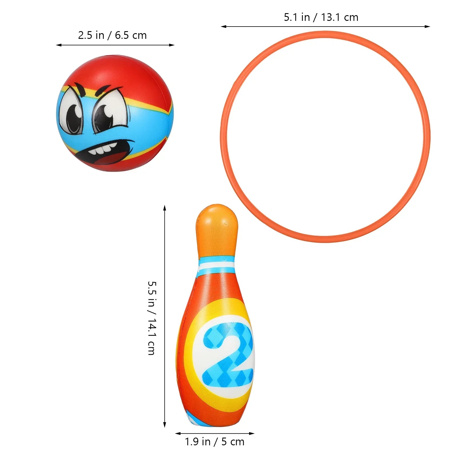 Kids Bowling Set - Educational Toy - Active Family Fun