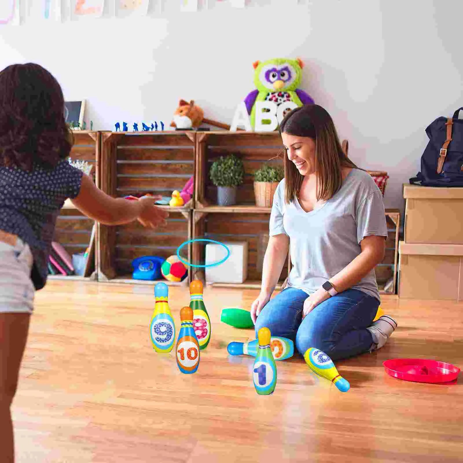 Kids Bowling Set - Educational Toy - Active Family Fun