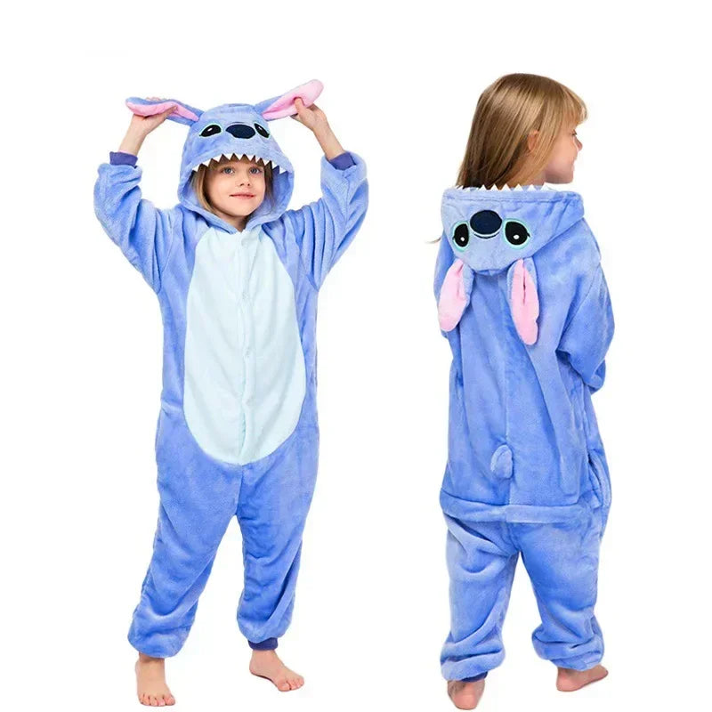 Stitch Onesie for Children - Soft and Cute Nightwear