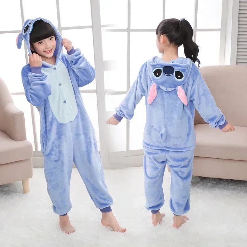Stitch Onesie for Children - Soft and Cute Nightwear