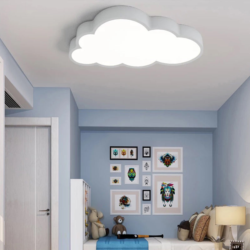 Children's LED Ceiling Light | Cloud Design | Child-Friendly Lighting