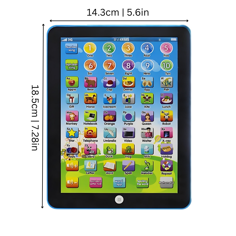 EduPlay Kids' Tablet 3–6 Years - Interactive Learning Experience