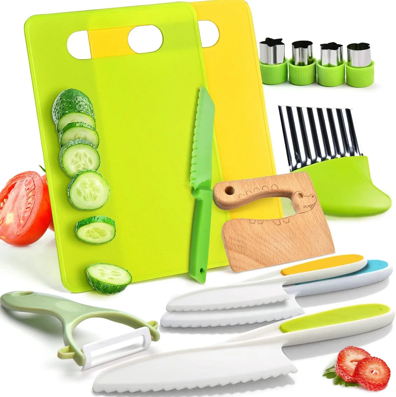 Junior Chef Set - Child-Friendly Kitchen Set | Safe Cutting