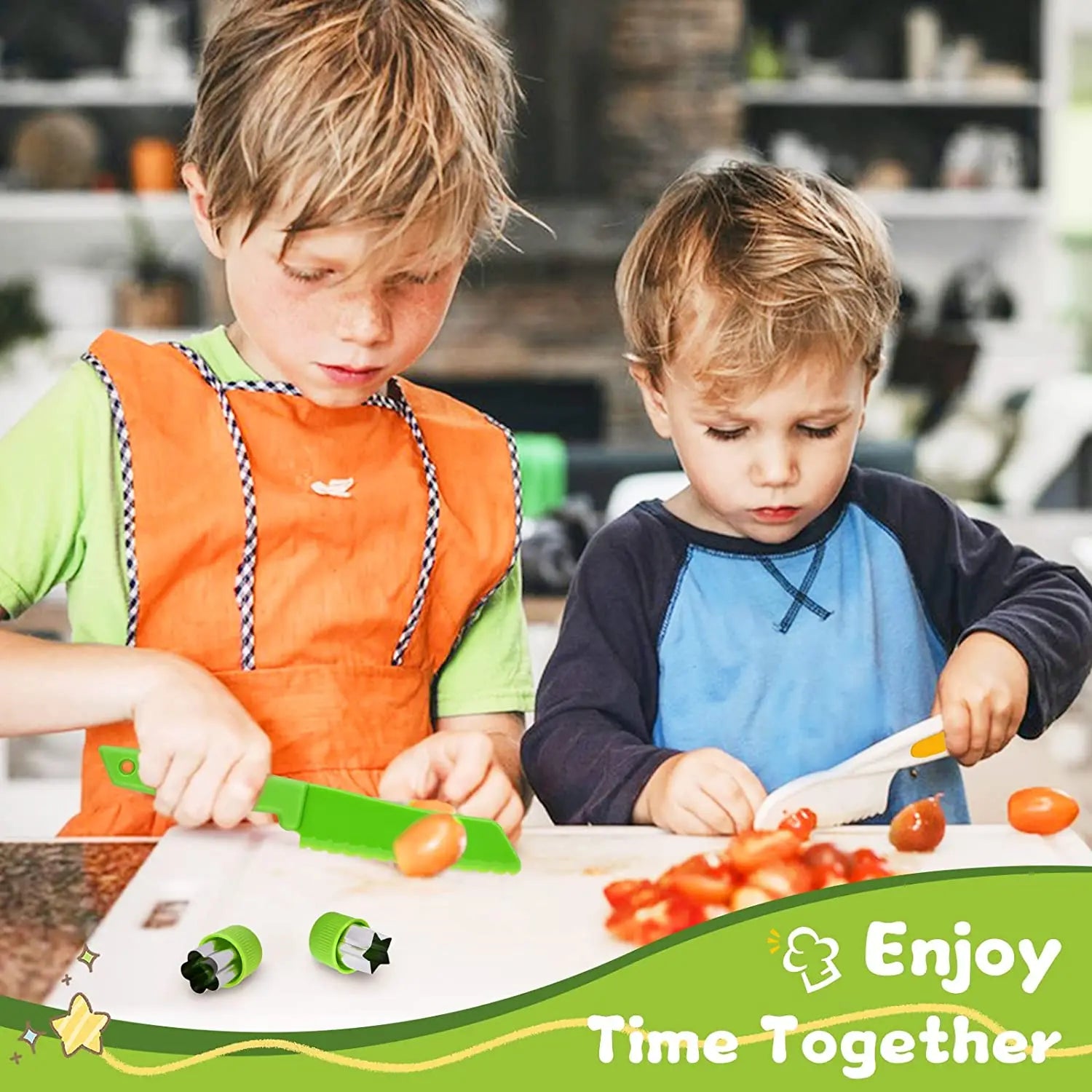 Junior Chef Set - Child-Friendly Kitchen Set | Safe Cutting