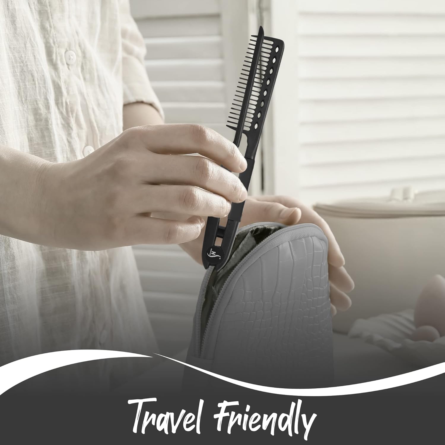 Smoothing Brush – Blow-Dry Comb for Effortless Hair Styling