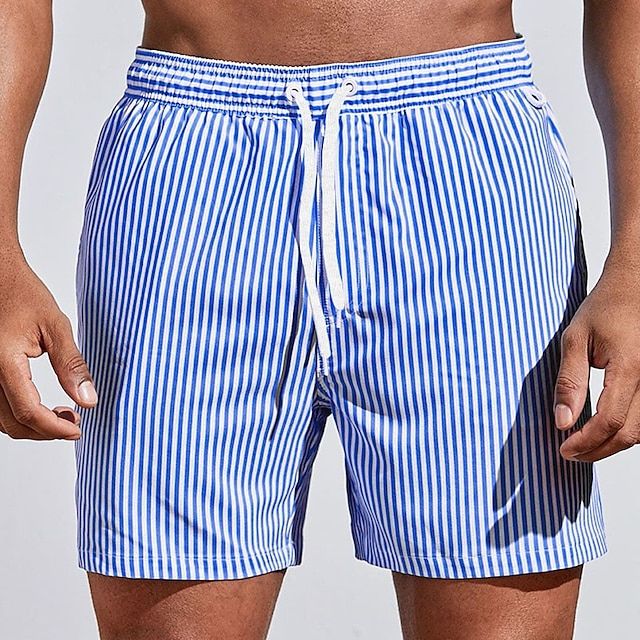 Classic Striped Board Shorts - Novo