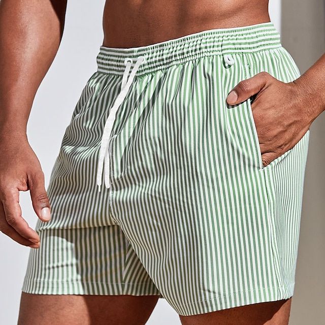 Classic Striped Board Shorts - Novo
