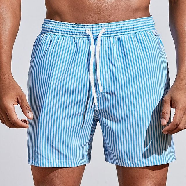 Classic Striped Board Shorts - Novo