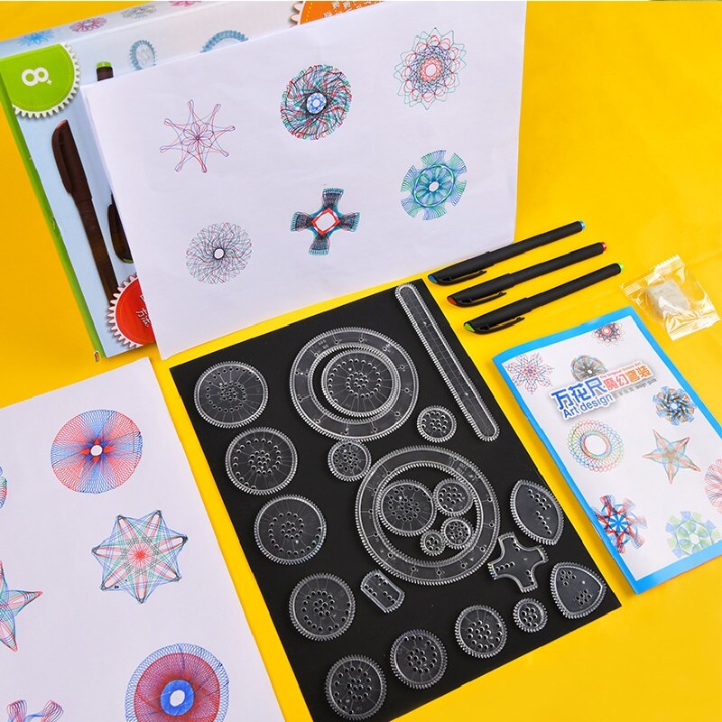 Classic Spirograph Drawing Set - Ultimate Creativity for Children