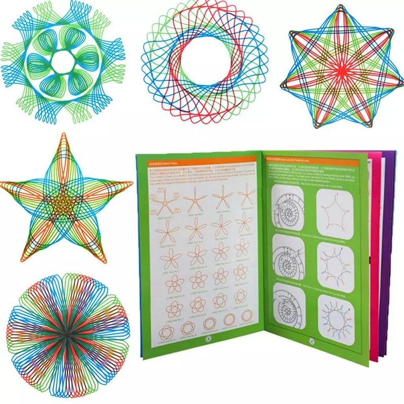 Classic Spirograph Drawing Set - Ultimate Creativity for Children