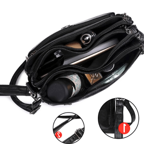 Small Leather Shoulder Bag for Women - High-Quality Finish