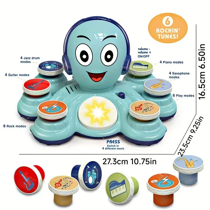 Octopus Musical Toy for Children