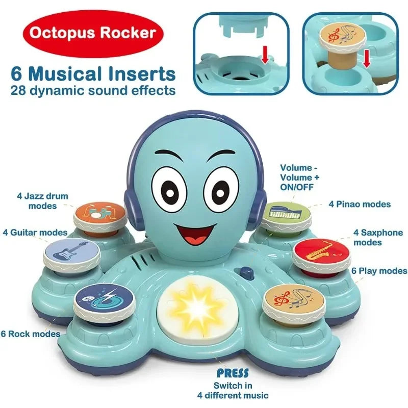 Octopus Musical Toy for Children