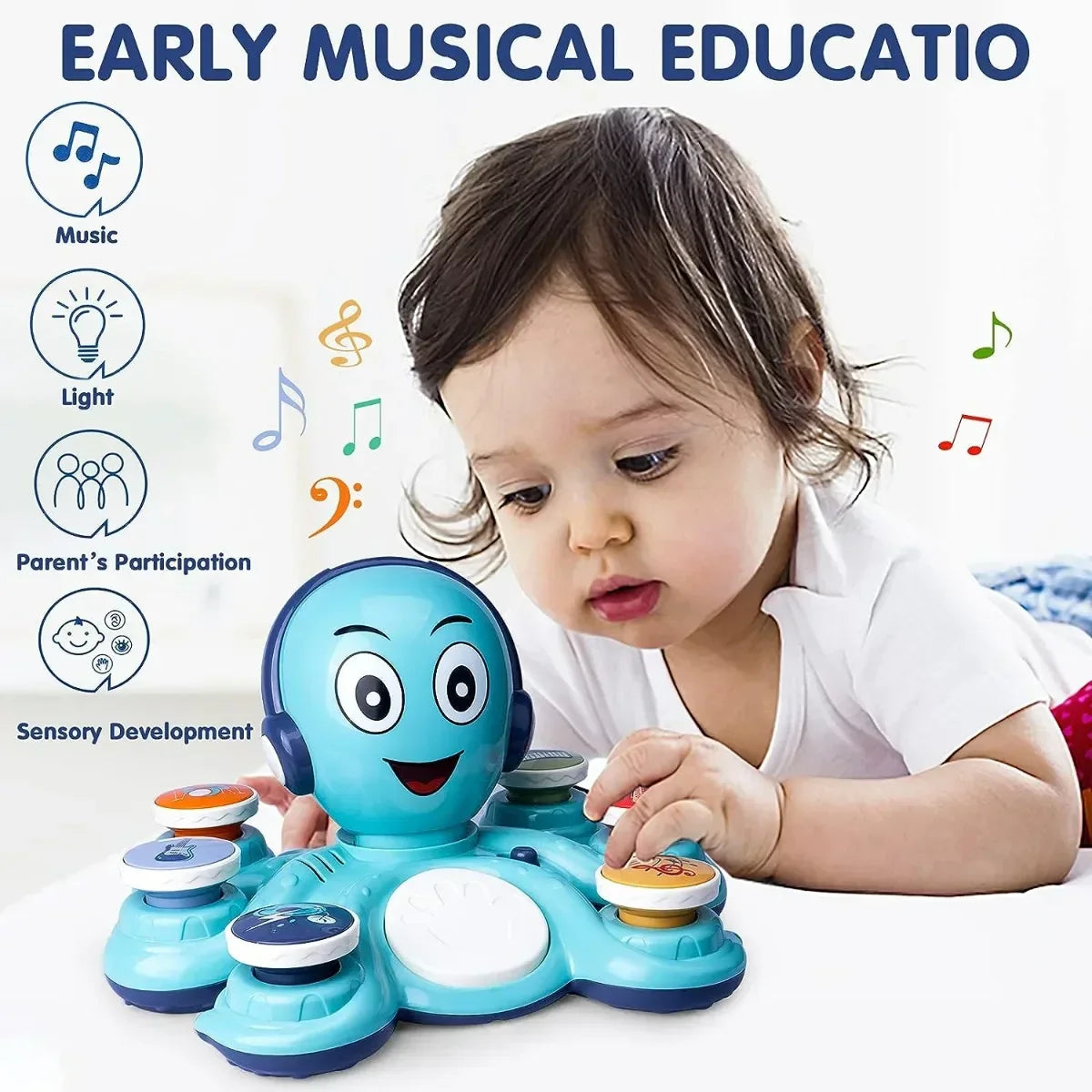 Octopus Musical Toy for Children