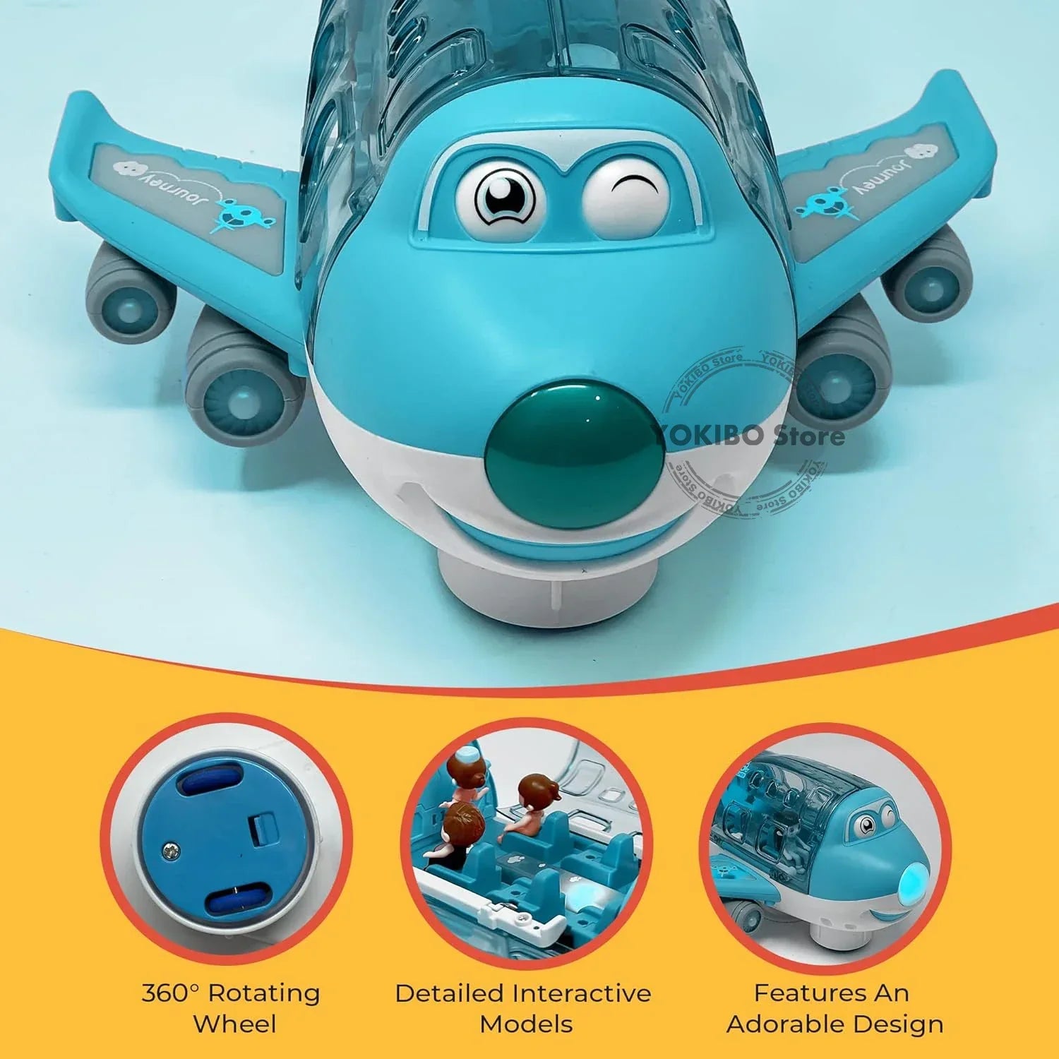 Pilot Pals Plane | Educational Toy Plane with Sound