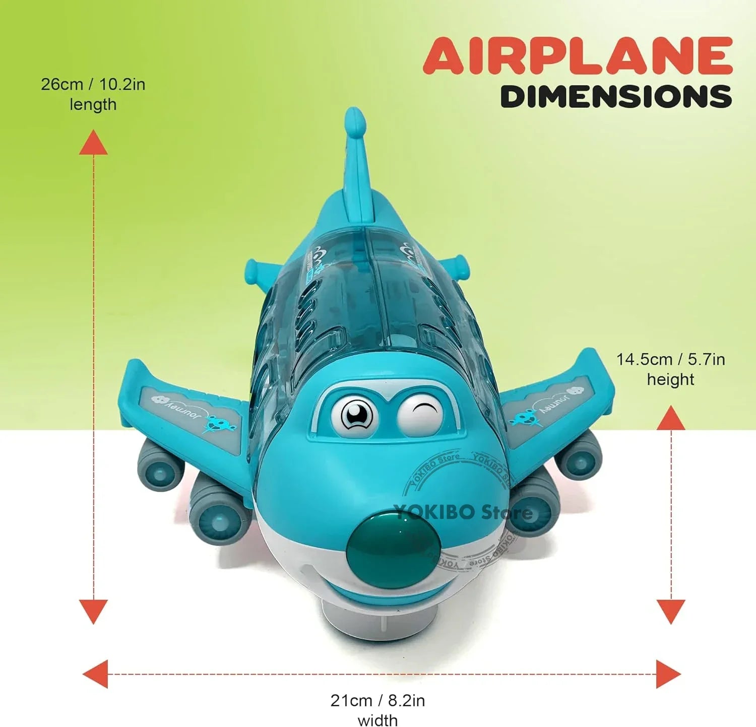 Pilot Pals Plane | Educational Toy Plane with Sound