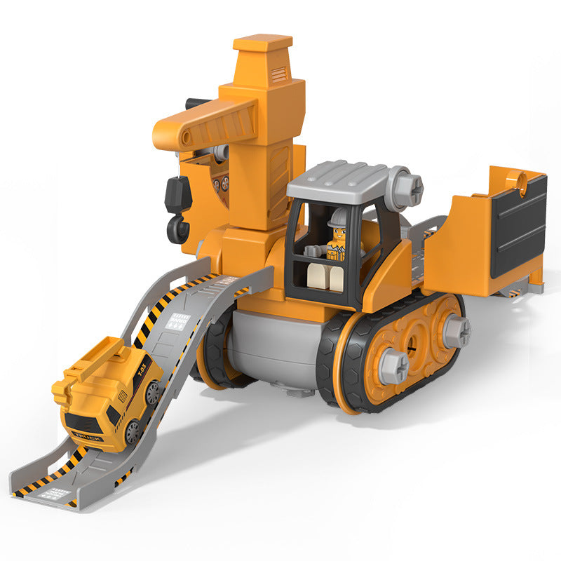 LittleBuilder Playset - Lorry, Digger & Crane