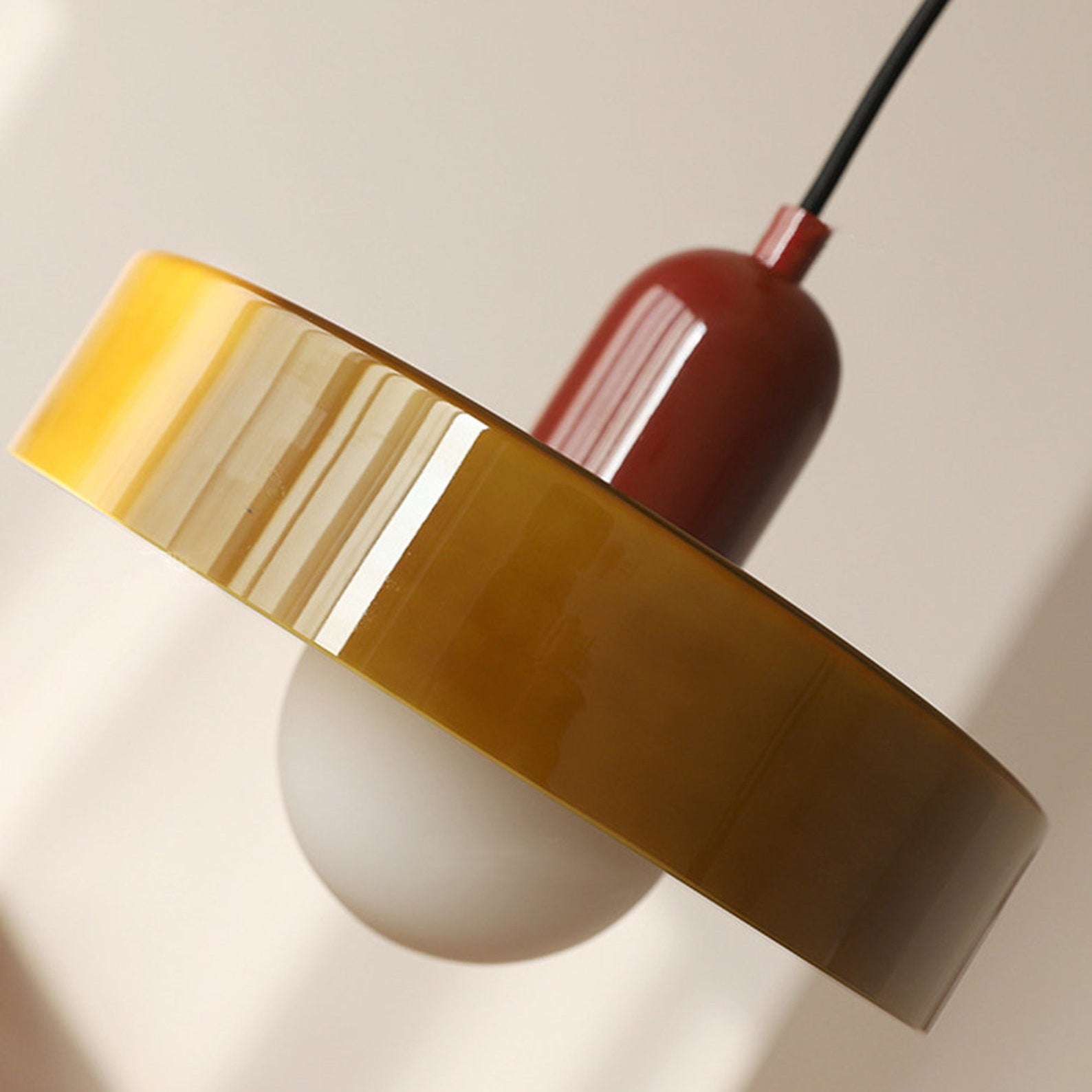 Colourful Pendant Lamp | Bauhaus Style | Artistic Design
