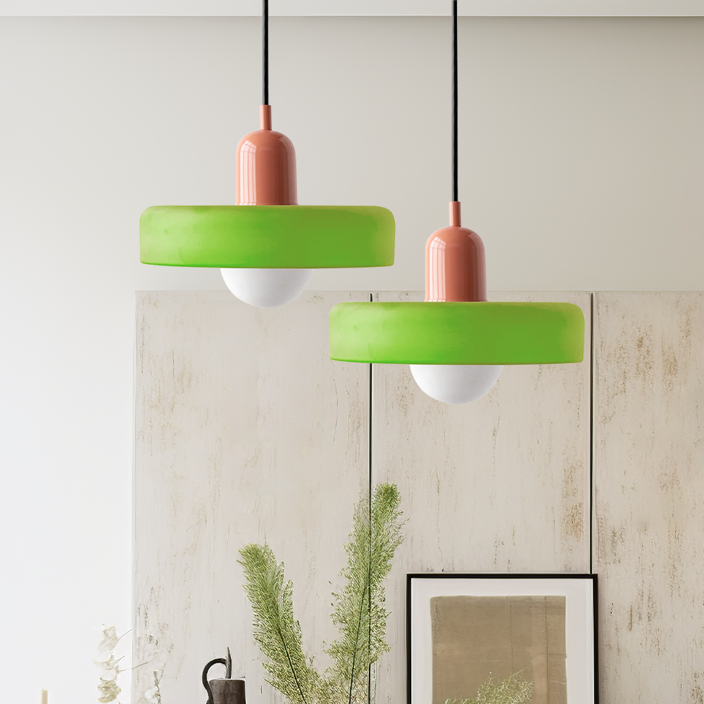 Colourful Pendant Lamp | Bauhaus Style | Artistic Design