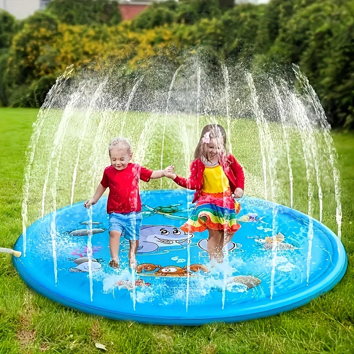 Fountain Water Play Mat for Children