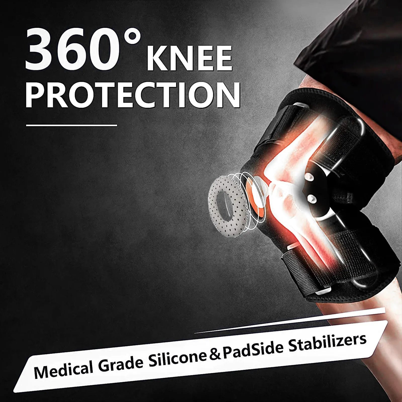 Knee Brace | Adjustable | Hinge Design | Optimal Support