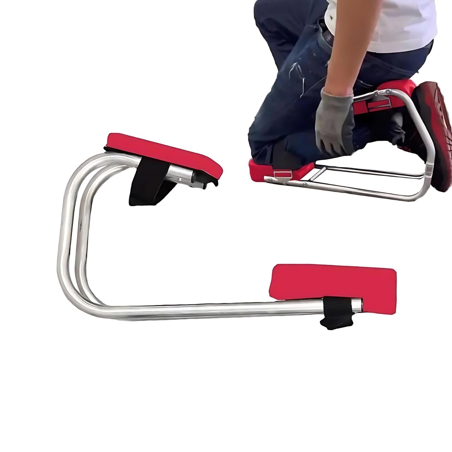 Portable Garden Kneeler and Stool - GardenEase Duo