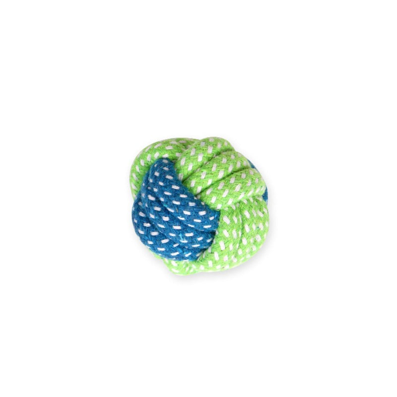 Dog Toy - Tug & Play Rope Ball
