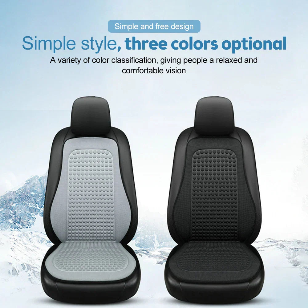Car Seat Cushion - Cool & Breathable | Ice Silk & Mesh