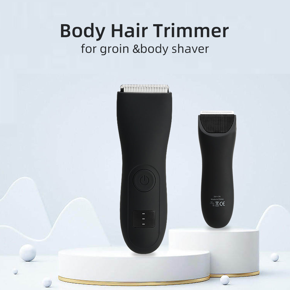 Men's Body Hair Trimmer and Women's Shaver with Bikini and Intimate Trimmer
