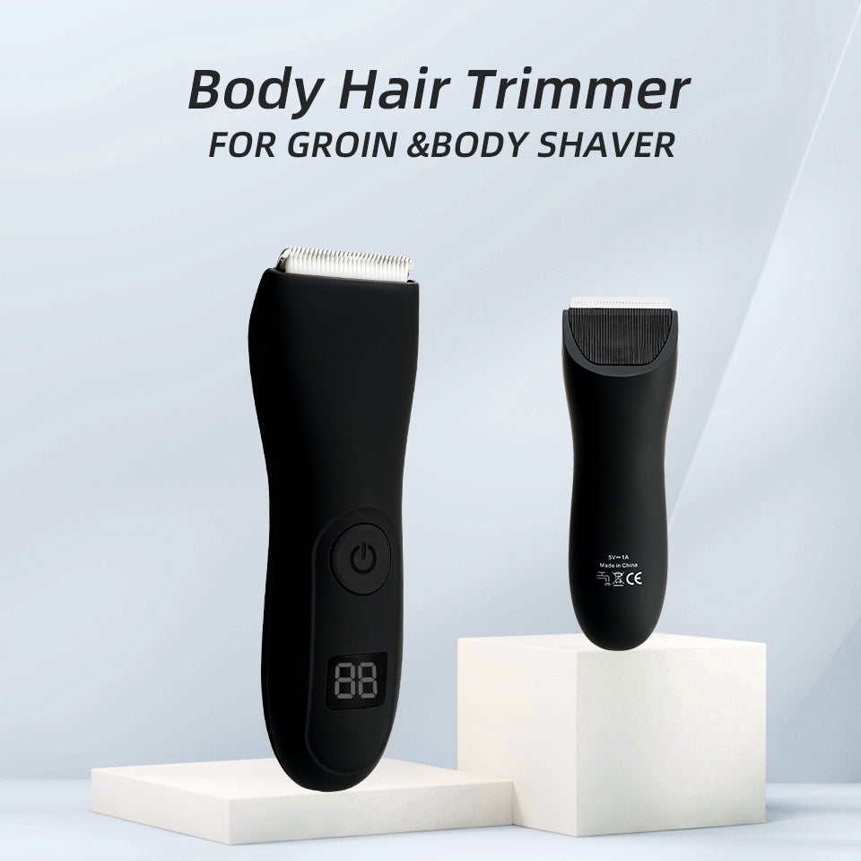 Men's Body Hair Trimmer and Women's Shaver with Bikini and Intimate Trimmer