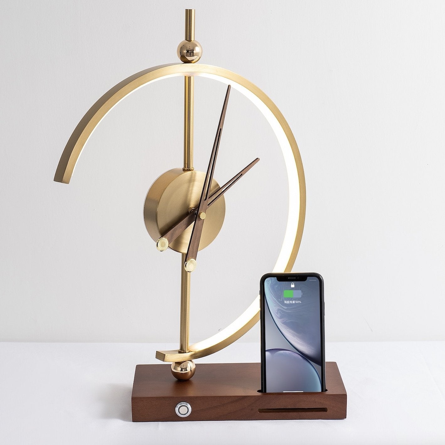 Luxe Rechargeable Lamp Clock - KyotoGlow