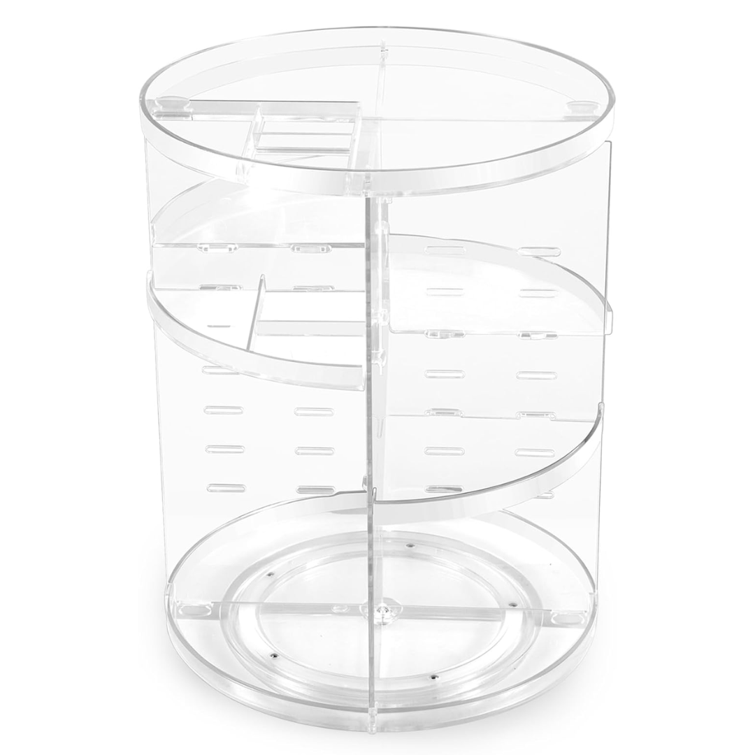 360° Rotating Makeup Organizer