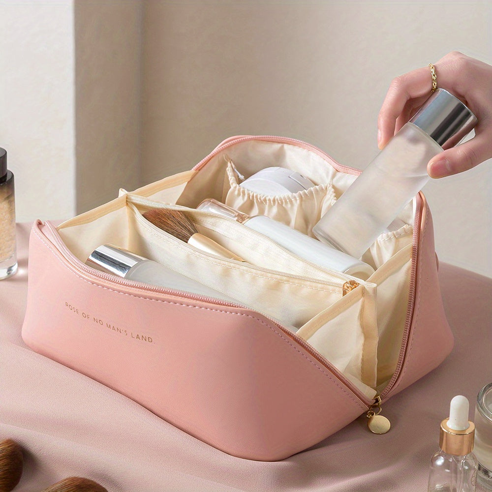 Make-up Organiser with Zip – Luxury Cosmetic Bag for Travel