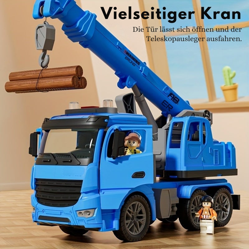 Crane Truck Toy with Sound | Robust Design