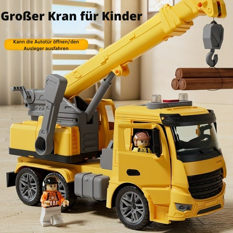 Crane Truck Toy with Sound | Robust Design