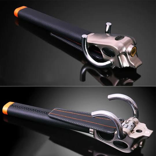 Steering Wheel Lock - Adjustable Security - Theft Prevention