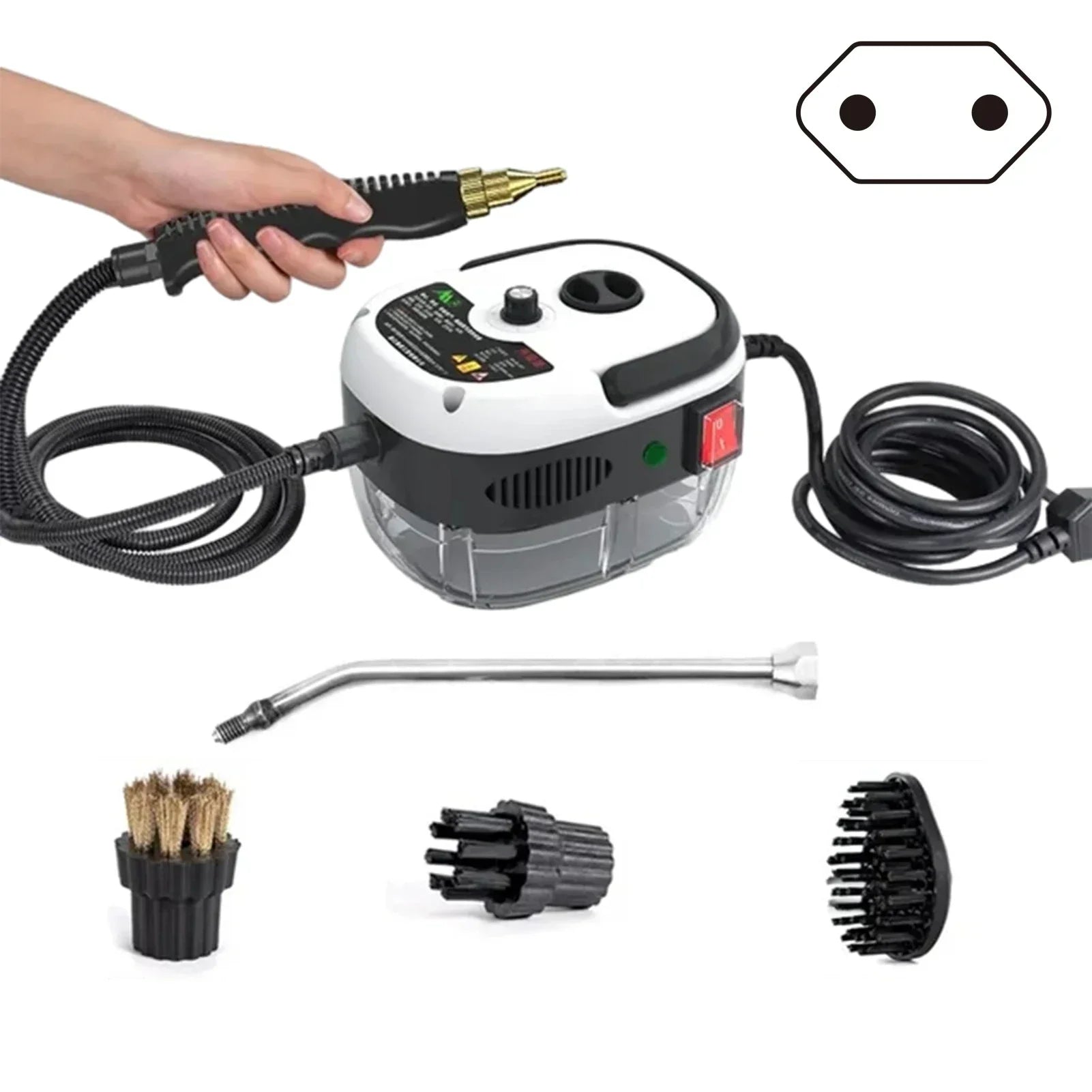 Cleenerz | Innovative 2500W Steam Cleaner for Home and Car