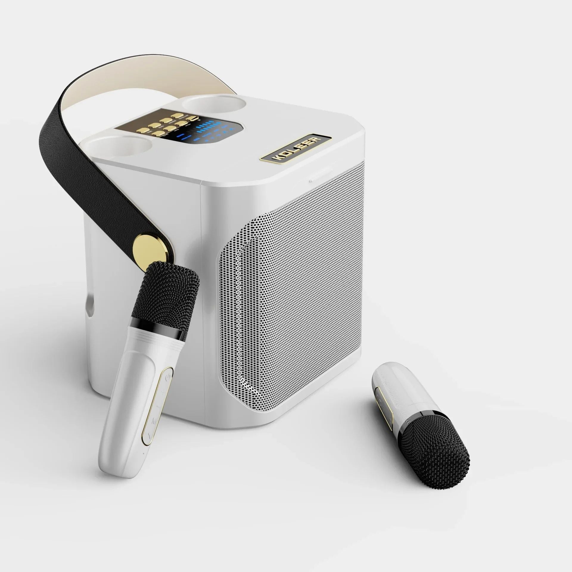 Powerful Portable Bluetooth Karaoke Speaker - 360° Surround