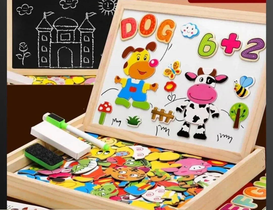 Magnetic Double-Sided Drawing Board Set – MiniArt Studio