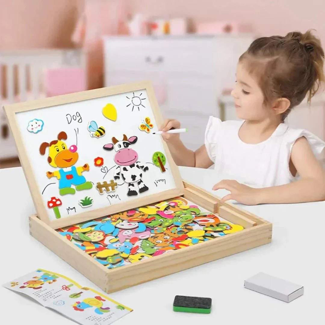 Magnetic Double-Sided Drawing Board Set – MiniArt Studio