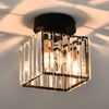 Modern Crystal Ceiling Light – CrystalGlow