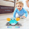 Interactive Crawling Toy with Movement & Music - Crawly Crab