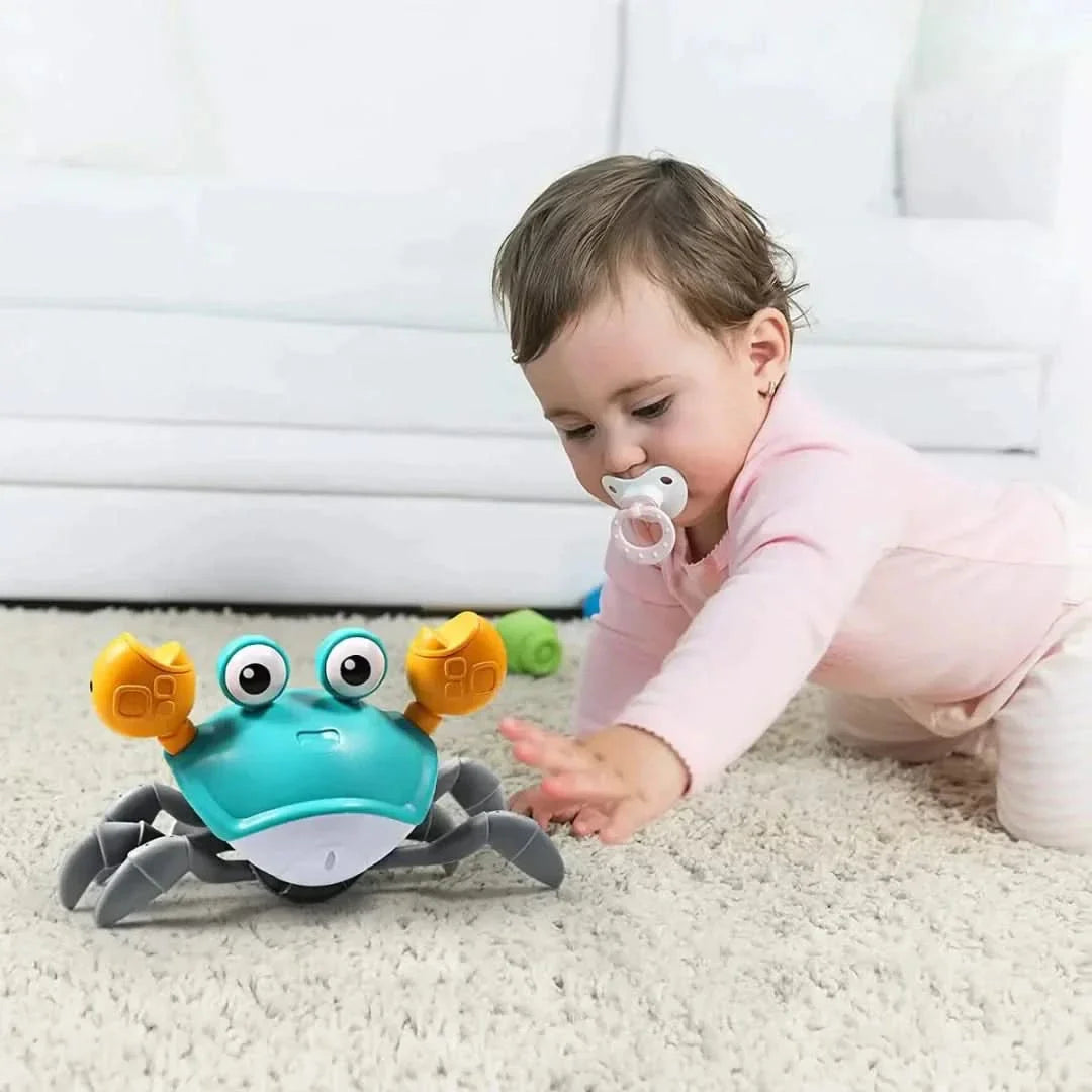 Interactive Crawling Toy with Movement & Music - Crawly Crab
