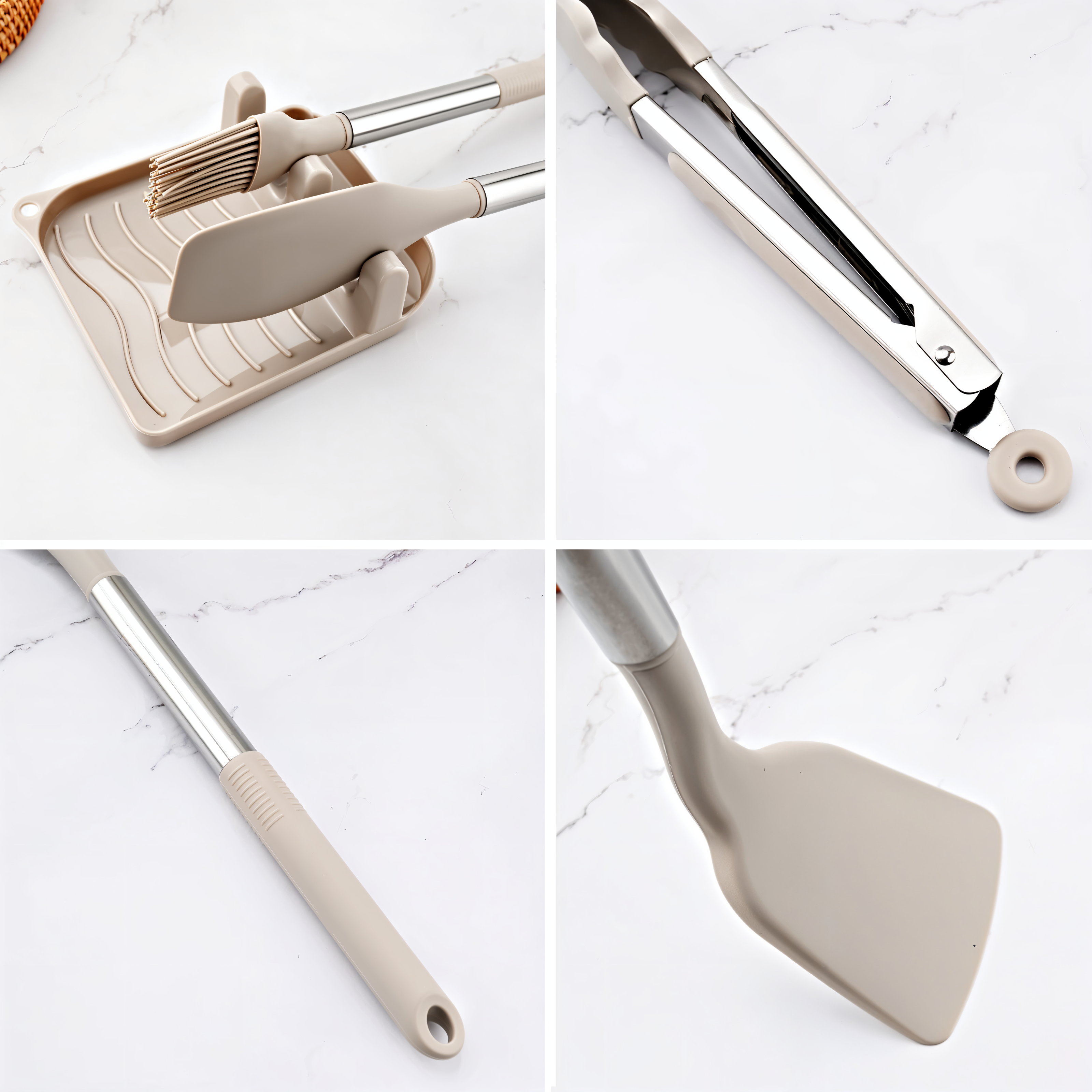 12-Piece Silicone Kitchen Utensil Set – Culinara Pro