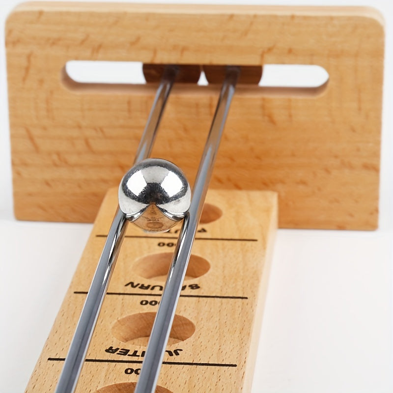 Wooden Stick Ball Game Space Adventure - SpaceBall Frenzy